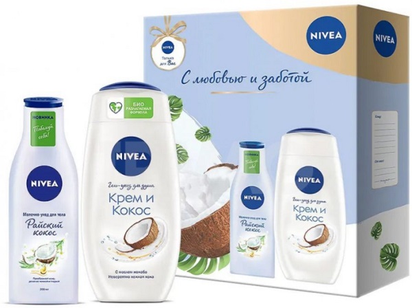 NIVEA Подарочный набор С любовью и заботой Крем кокос