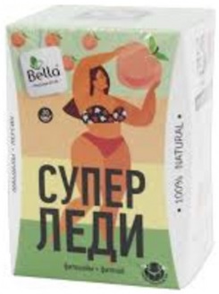 Белла Супер леди фиточай Персик 20 пакетиков