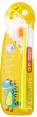 Зубная щетка Детская REVYLINE S4800 Kids ( 6611 ) желтая 