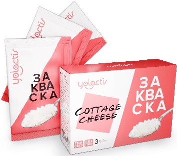 Yolactis Закваска Cottage cheese творог №3 пак