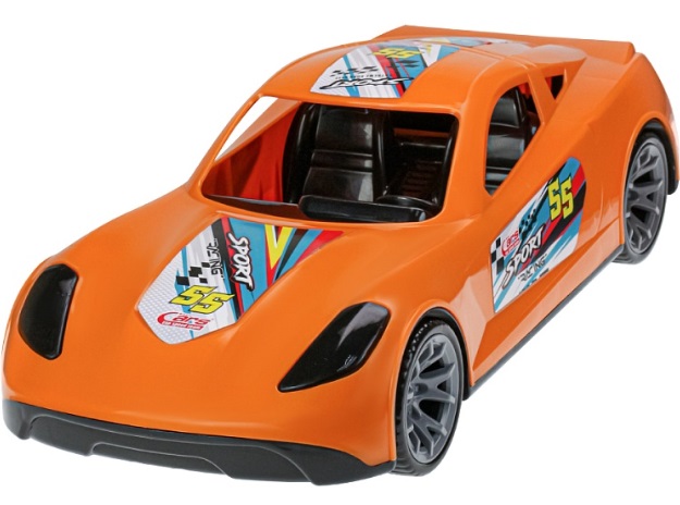 Машинка Turbo V-MAX оранжевая 40 см арт.И-5855