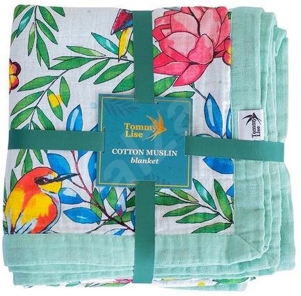 Пеленка детская муслиновая TOMMY LISE Blooming Day 106*106 ref.701337