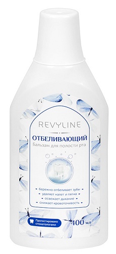 REVYLINE Бальзам для полости рта 400 мл Отбеливающий ( 3187 )