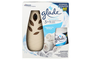 GLADE automatic Освежитель воздуха НАБОР Свежесть Белья 269мл