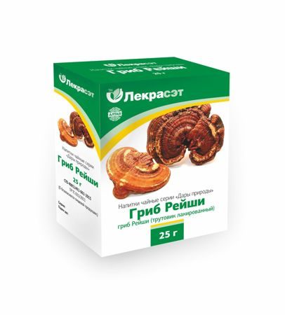 Лекрасэт Рейши гриб трутовик лакированный 50 г