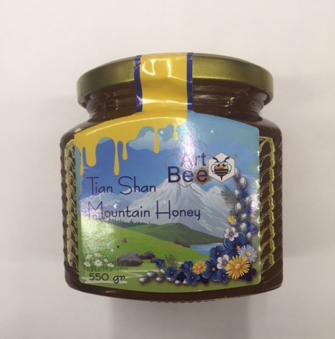 Art Bee Мёд горный Тянь-Шаньский  550г стекл.банка