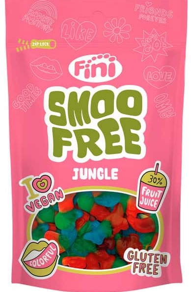 FINI Мармелад Smoo Free Jungle 165 гр