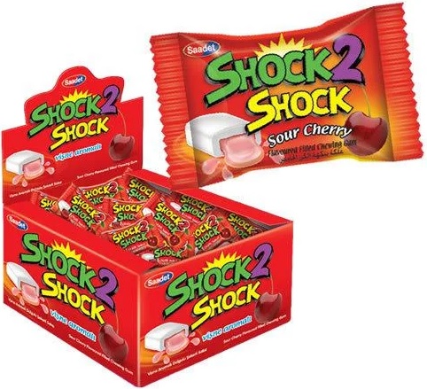 Жвачка SHOCK 2 SHOCK Sour Cherry 1 шт 