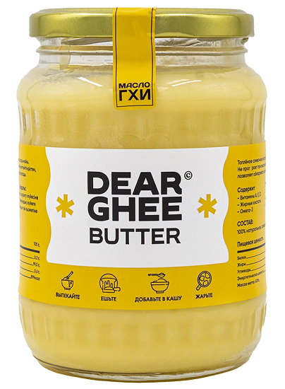 Dear Ghee butter масло ГХИ 450г