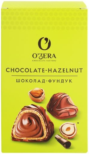 Ozera Конфеты ваф.с орех.нач.в мол.шок. 150г