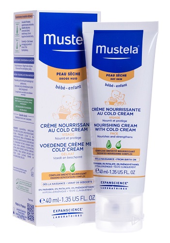 MUSTELA Питательный крем для лица с Колд кремом 40мл