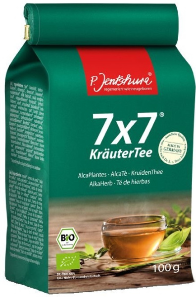 7х7 Чай 100 гр из Германии для растворения шлаков и солей  &#