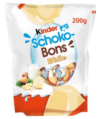Шоколад Kinder Schoko-Bons White 200г
