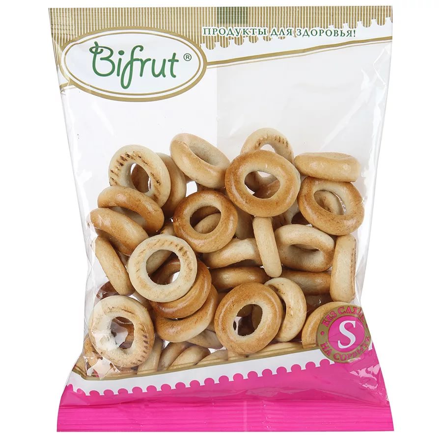 Bifrut Сушки на сорбите простые 200г