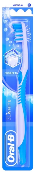 Зубная щетка ORAL-B 3D White Whiten 1шт цв.в асс. 81748047
