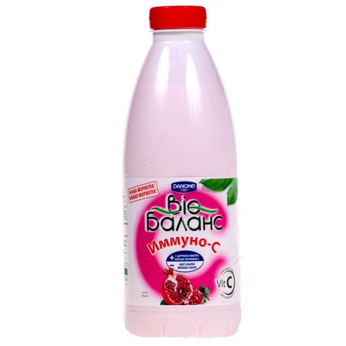 Данон БиоБаланс Иммуно Complex Питьевой  йогурт Гранат 900мл
