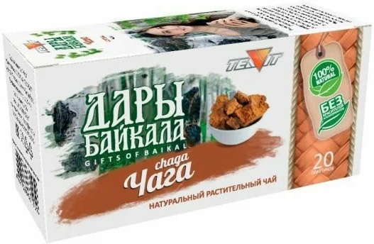 Дары Байкала Чага №20пак TeaVit
