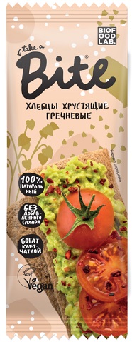 Bite Хлебцы Гречневые 30г хрустящие без глютена