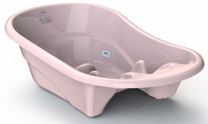 Ванночка KIDWICK K0130201 Лайнер с термометром Розовый