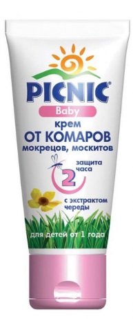 PICNIC Baby Крем репеллентный от комаров 40мл