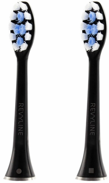 Насадки REVYLINE RL010 для электрической зубной щетки черная 2шт (4662/7 и 4662/10)