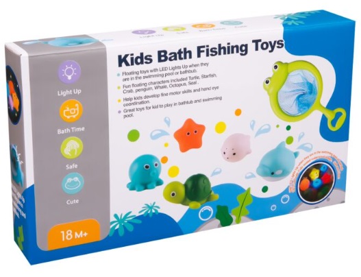 Игровой набор для ванны Морские жители 5 KONIG KIDS