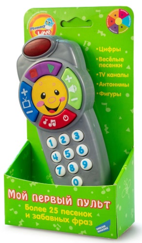 Игрушка музыкальная Мой первый пульт арт.MLPS666-A