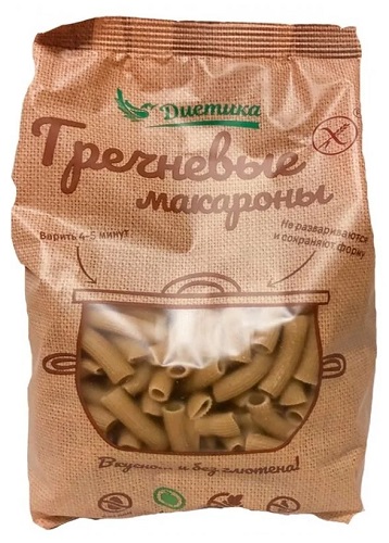 Диетика Макаронны Трубочка 250г (гречневая мука)