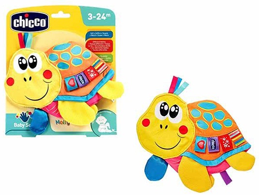 CHICCO Игрушка развивающая Черепаха 3м+