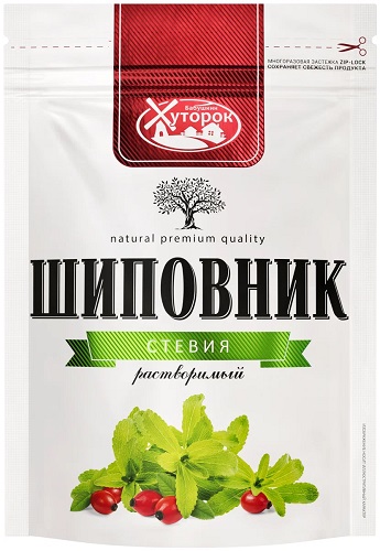 Бабушкин Хуторок Шиповник со стевией 75г растворимый  