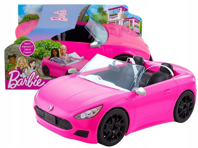 Barbie игрушка 11.22. HBT92 BRB Автомобиль кабриолет