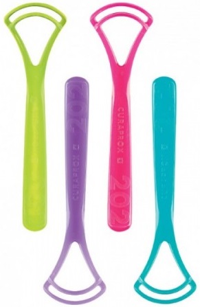 Скребок для языка CURAPROX Tongue Cleaner CTC202 Double цв.в асс.
