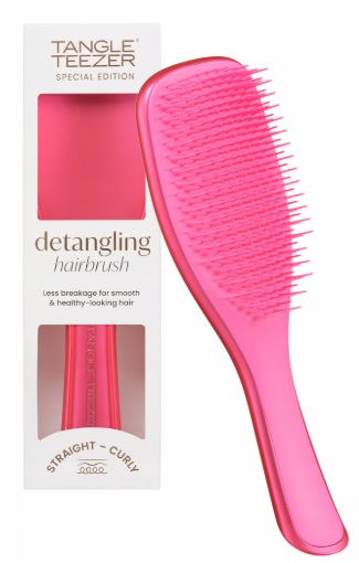 TANGLE TEEZER расческа The Ultimate Detangler Chrome Afterparty Pink
