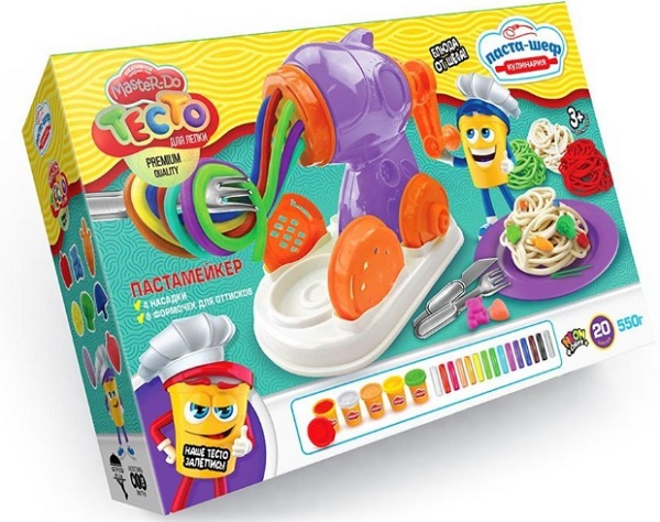 DANKO TOYS Master Do Тесто для лепки Паста-Шеф Набор креативного творчества ( 09557 )