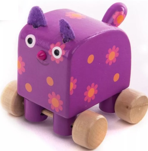 Игрушка ДЕРЕВЯШКИ 3+ Фигурка Кошечка Мяу арт.19WFT02C