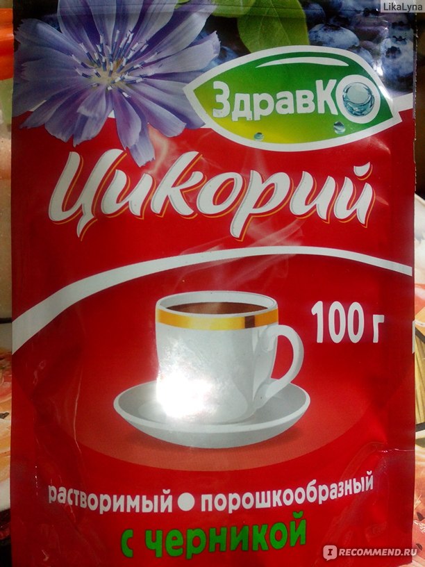 Здравко Цикорий с Черникой 100г растворимый