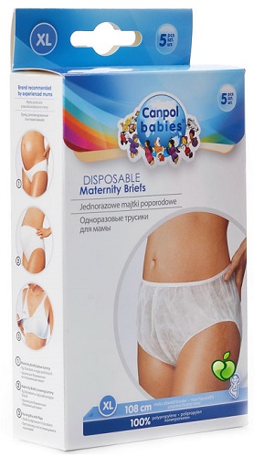 Трусы одноразовые CANPOL BABIES р.XL-108см, 5шт