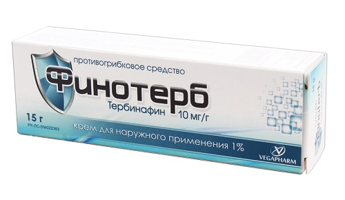 Финотерб крем 10мг/гр 1% 15 гр ( тербинафин )