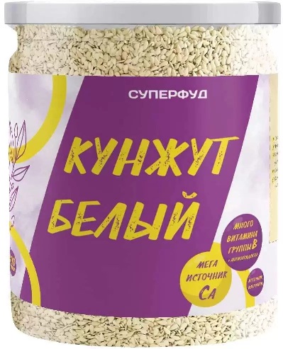 Суперфуд Кунжут белый 250г Намажь орех