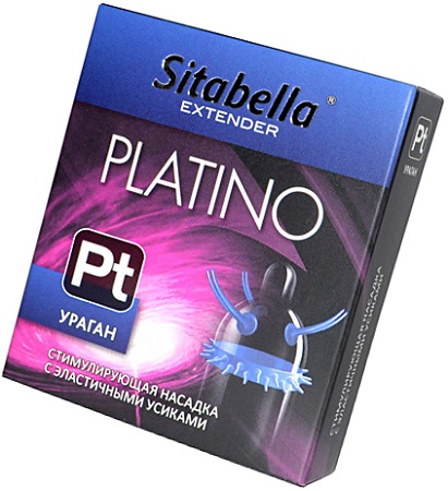 Презерватив Sitabella Extender Platino Ураган 1шт