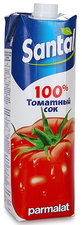 Santal Сок Томатный 1л т/пак