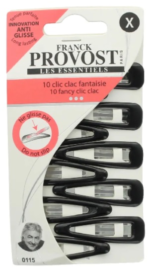FRANCK PROVOST 0115 Зажимы 10шт для волос