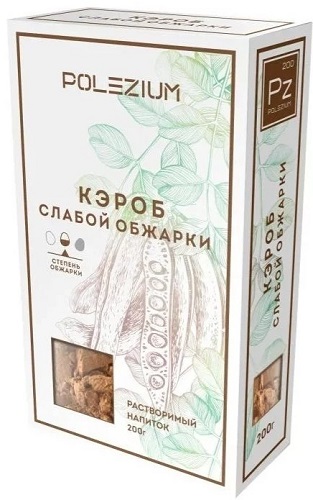 Polezium Кэроб слабой обжарки 200г