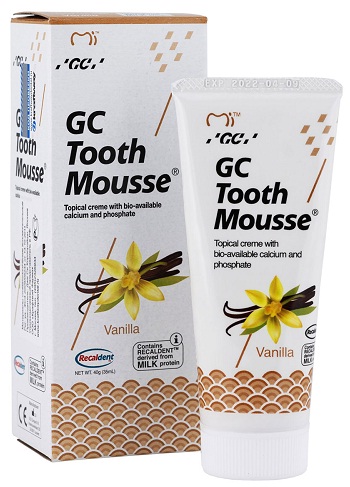 Тус Мусс Ваниль 35 мл Крем реминерализующий GC TOOTH MOUSSE Vanilla