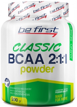 Be First BCAA 2:1:1 ВСАА Классик 200г Апельсин