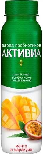 Данон Активиа Питьевая Манго-Маракуйя 270г