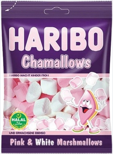 Haribo Маршмэллоу бело-розовый 70г