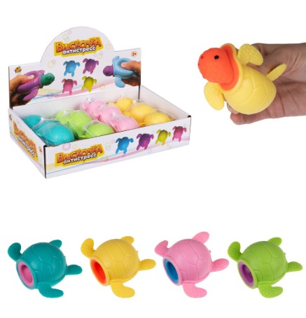 Игрушка Жмяка Выскочка Черепаха 