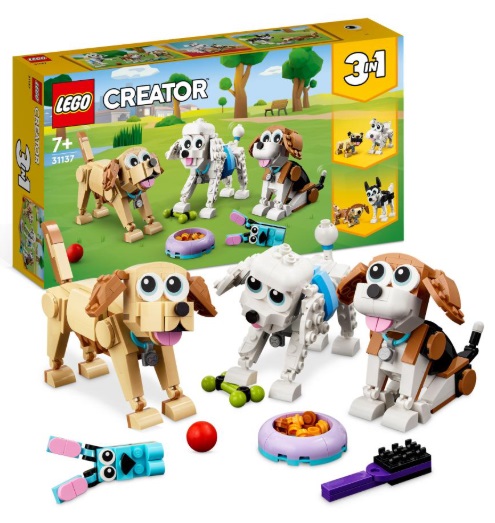 LEGO Конструктор 7+ Creator Очаровательные собаки арт.31137
