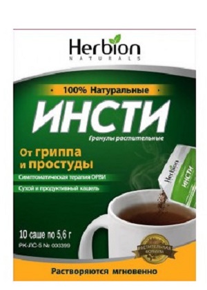 Инсти чай саше 5,6 г №10 Классика (Упаковка)